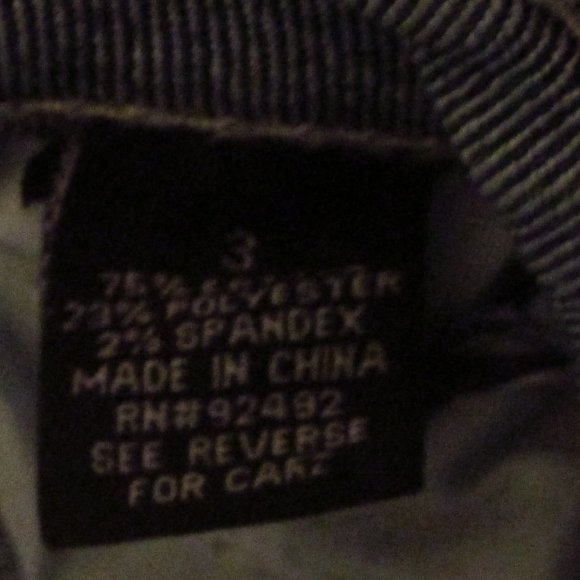 Look @ Me Jeans Cross Boot Cut 26 X 29 SZ 3 Low Rise..SOLD!!! - Picture 8 of 8